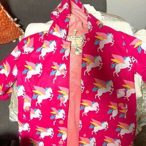 New with Tags Hatley Girls Lined Rain Jacket